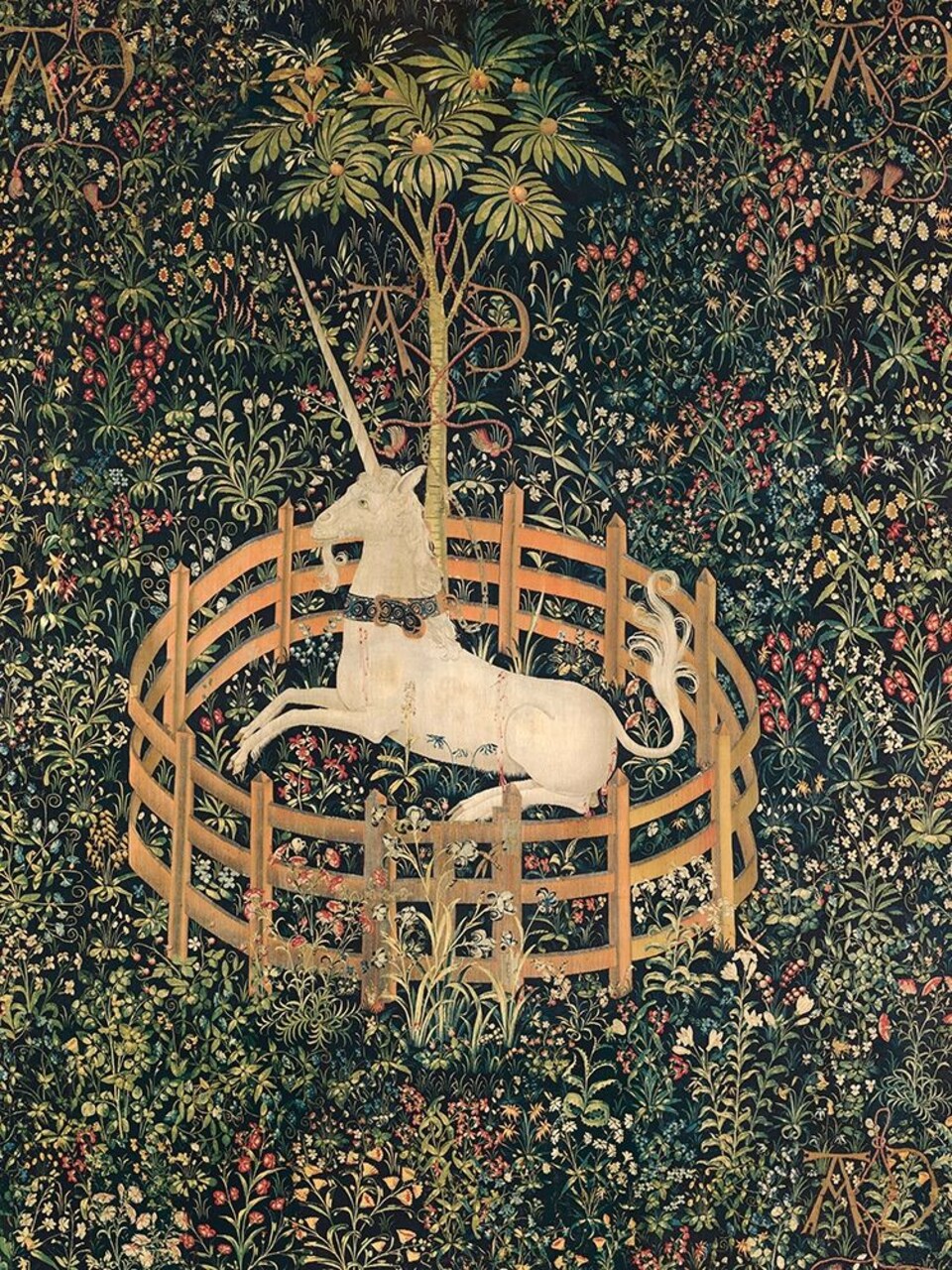 Unicorn in Captivity Poster Print by Anonymous - Item # VARPDX3AA4367